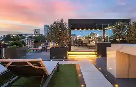 Open Terrace at Atul Hillfront